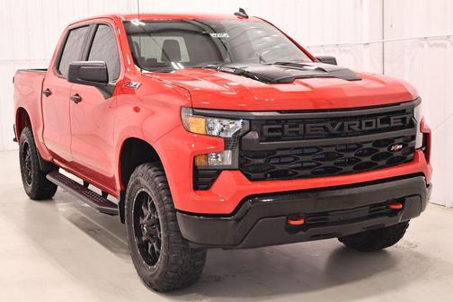 Red 2026 Chevrolet Silverado 1500 Custom Trail Boss