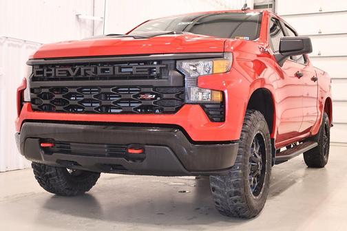 Red 2026 Chevrolet Silverado 1500 Custom Trail Boss