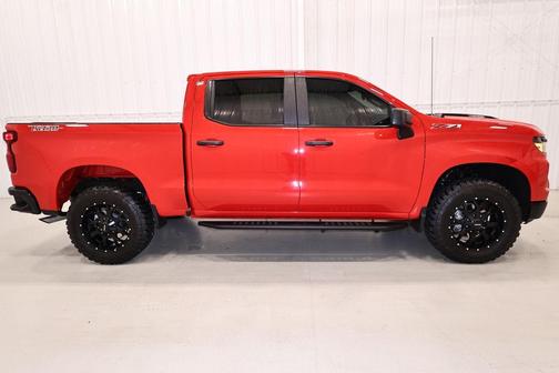 Red 2026 Chevrolet Silverado 1500 Custom Trail Boss