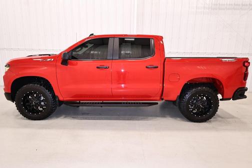 Red 2026 Chevrolet Silverado 1500 Custom Trail Boss