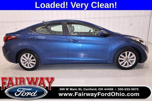 Windy Sea Blue 2016 Hyundai ELANTRA SE