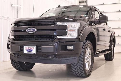 Shadow Black 2018 Ford F-150 Lariat