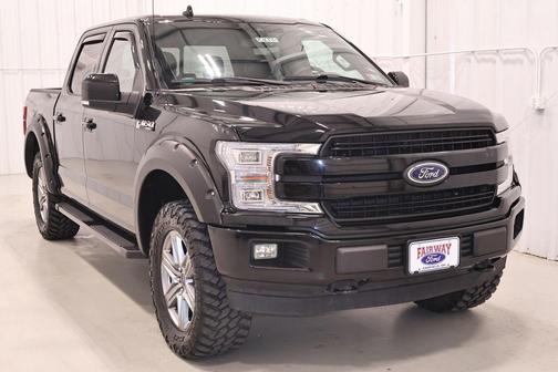 Shadow Black 2018 Ford F-150 Lariat