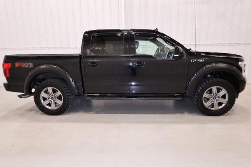 Shadow Black 2018 Ford F-150 Lariat