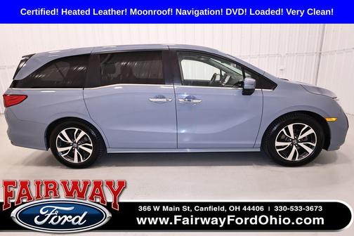 Sonic Gray Pearl 2023 Honda Odyssey Touring