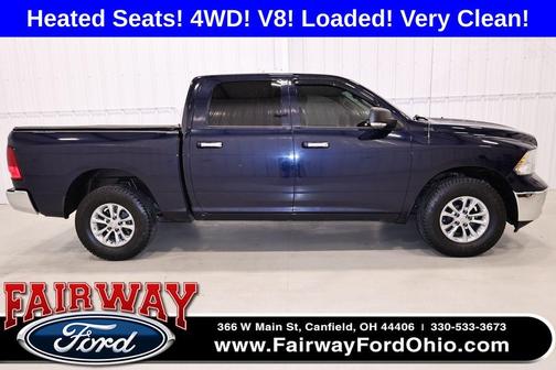 True Blue Pearlcoat 2016 RAM 1500 Big Horn