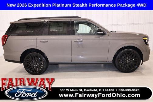 Gray 2026 Ford Expedition Platinum