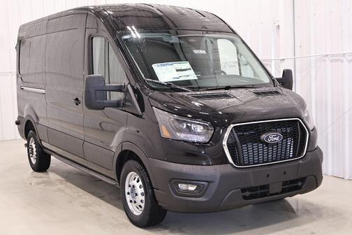 Agate Black Metallic 2026 Ford Transit-250 148 WB Medium Roof Cargo