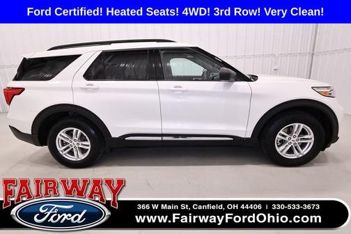 Star White 2020 Ford Explorer XLT