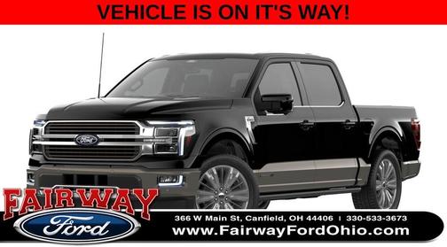 Agate Black Metallic 2026 Ford F-150 King Ranch
