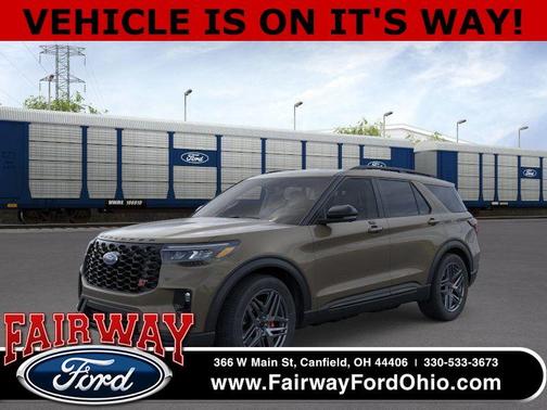 Gray 2026 Ford Explorer ST