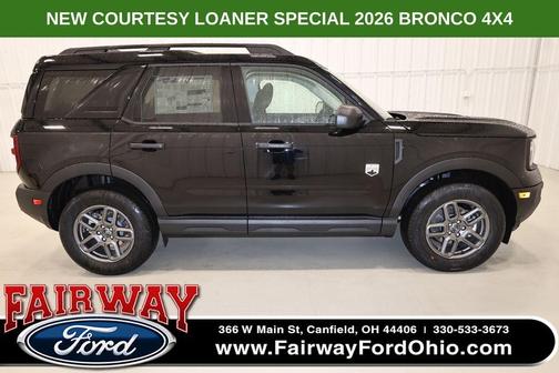 Shadow Black 2026 Ford Bronco Sport Big Bend
