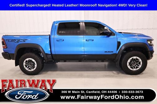 Hydro Blue Pearlcoat 2021 RAM 1500 TRX