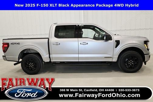 Iconic Silver Metallic 2025 Ford F-150 XLT