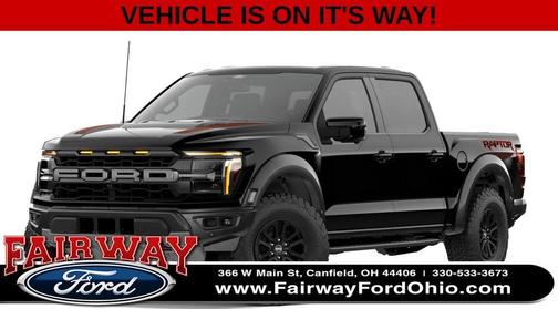 Agate Black Metallic 2026 Ford F-150 Raptor
