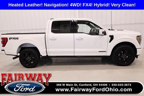 Star White 2022 Ford F-150 Lariat