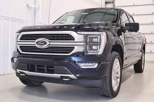 Antimatter Blue Metallic 2021 Ford F-150 Limited