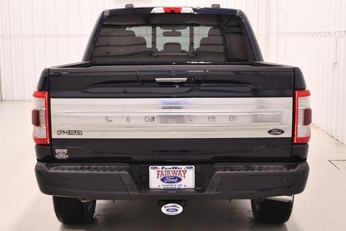 Antimatter Blue Metallic 2021 Ford F-150 Limited
