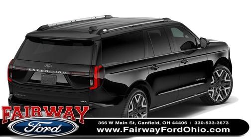 Black Metallic 2026 Ford Expedition Max Platinum