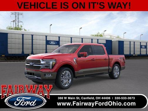 Ruby Red Metallic Tinted Clearcoat 2026 Ford F-150 King Ranch