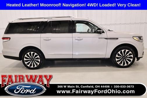 Pearl Metallic 2024 Lincoln Navigator L Reserve