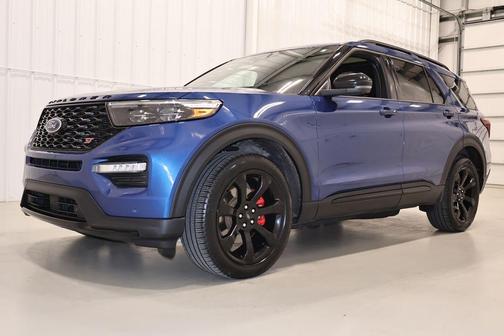 Atlas Blue Metallic 2023 Ford Explorer ST