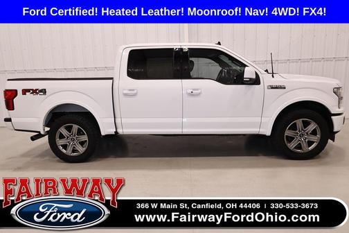 Oxford White 2019 Ford F-150 Lariat