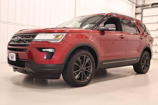 Ruby Red Metallic 2019 Ford Explorer XLT