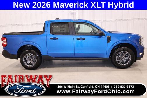 Velocity Blue 2026 Ford Maverick XLT