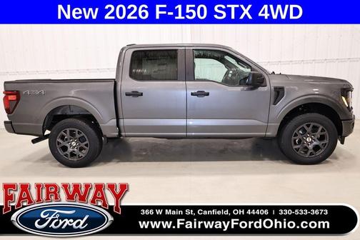 Carbonized Gray Metallic 2026 Ford F-150 STX