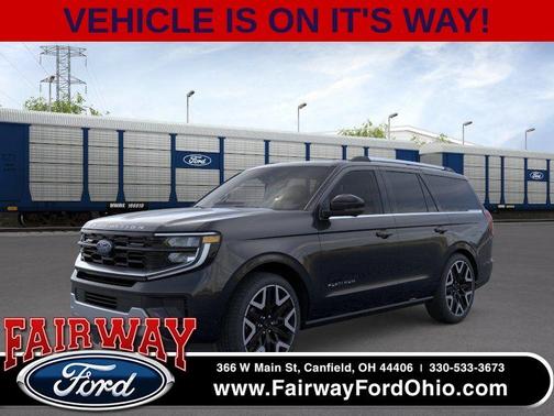 Agate Black Metallic 2026 Ford Expedition Platinum