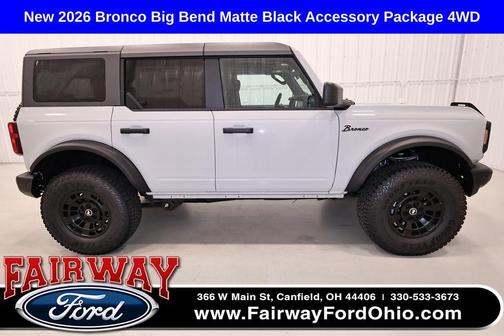 Avalanche Gray 2026 Ford Bronco Big Bend