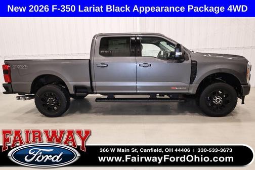 Carbonized Gray Metallic 2026 Ford F-350 Lariat Super Duty