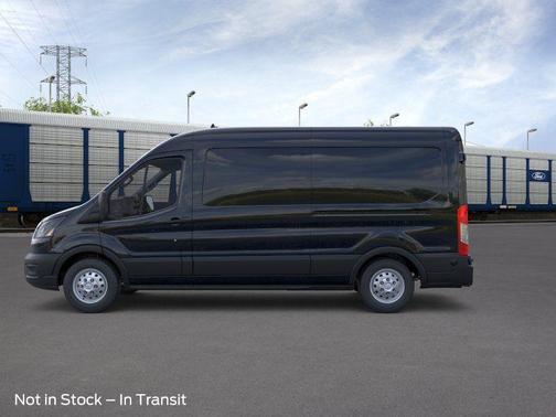 Agate Black Metallic 2026 Ford Transit-250 148 WB Medium Roof Cargo