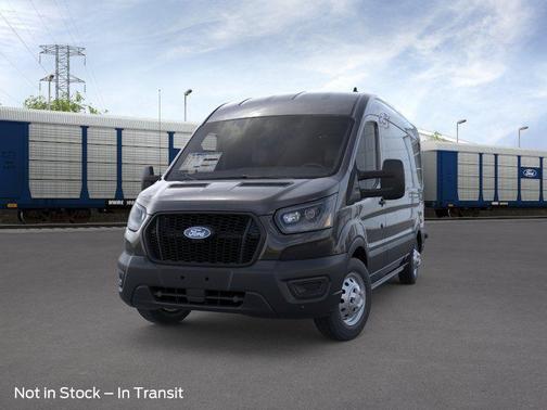 Agate Black Metallic 2026 Ford Transit-250 148 WB Medium Roof Cargo