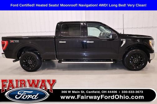 Agate Black Metallic 2023 Ford F-150 XLT