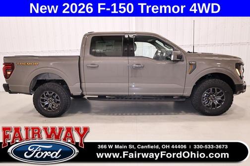 Gray 2026 Ford F-150 Tremor