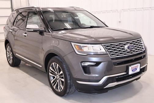 Magnetic Metallic 2018 Ford Explorer Platinum