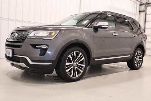 Magnetic Metallic 2018 Ford Explorer Platinum