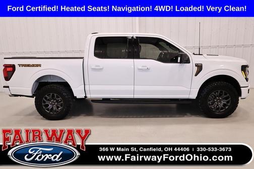 Oxford White 2025 Ford F-150 Tremor