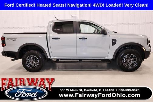 Cactus Green / Gray 2024 Ford Ranger XLT