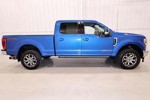 Velocity Blue Metallic 2021 Ford F-350 Lariat Super Duty