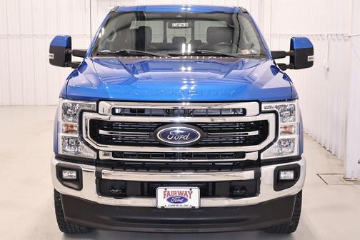 Velocity Blue Metallic 2021 Ford F-350 Lariat Super Duty