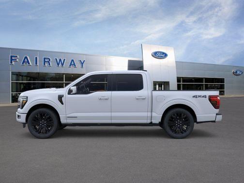 Space White Metallic 2025 Ford F-150 Platinum