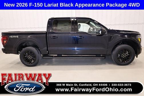 Antimatter Blue Metallic 2026 Ford F-150 Lariat