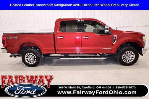 Rapid Red Metallic Tinted Clearcoat 2020 Ford F-250 Lariat