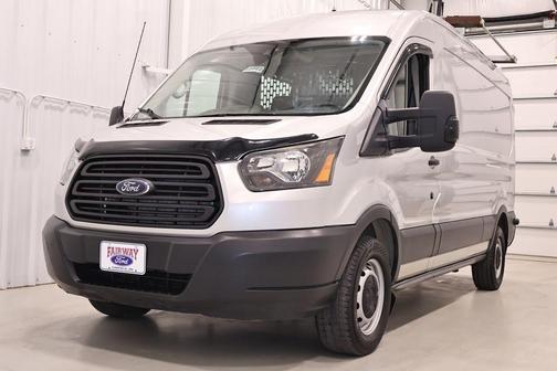 Ingot Silver Metallic 2017 Ford Transit-250 148 WB Medium Roof Cargo