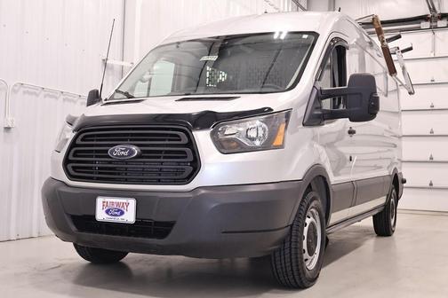 Ingot Silver Metallic 2017 Ford Transit-250 148 WB Medium Roof Cargo