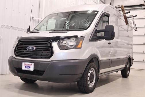 Ingot Silver Metallic 2017 Ford Transit-250 148 WB Medium Roof Cargo