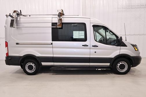 Ingot Silver Metallic 2017 Ford Transit-250 148 WB Medium Roof Cargo